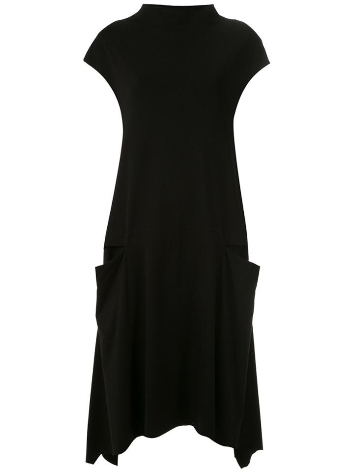 Uma Raquel Davidowicz Ravena Cowl Neck Midi Dress - Black