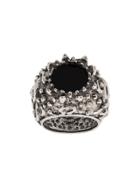 Emanuele Bicocchi Baroque Round Ring - Silver