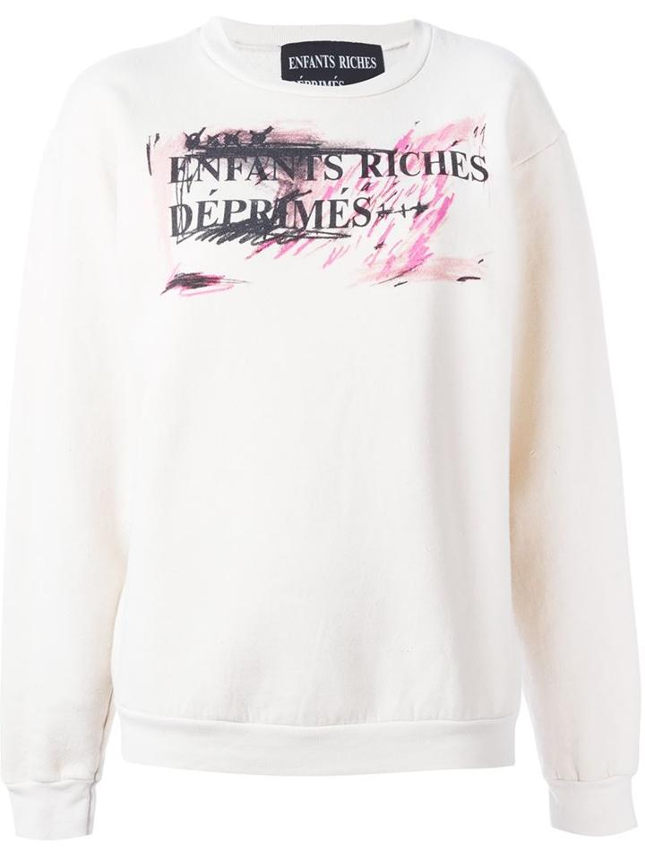 Enfants Riches Deprimes Logo Print Sweater