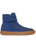 Swear Blake 4 Hi-top Sneakers, Women's, Size: 38, Blue, Suede/rubber