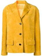 Prada Dropped Shoulder Jacket - Yellow