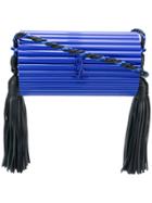 Saint Laurent Opium Box Bag - Blue