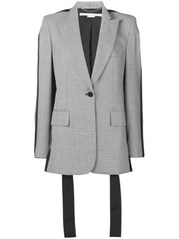 Stella Mccartney Victoria Two-tone Blazer - Black
