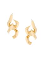 Annelise Michelson Tiny Dechainee Earrings - Gold