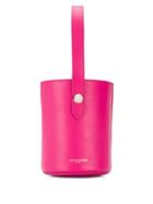 Sara Battaglia Logo Bucket Bag - Pink