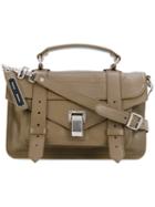 Proenza Schouler - Ps1 Tiny Satchel - Women - Leather - One Size, Nude/neutrals, Leather