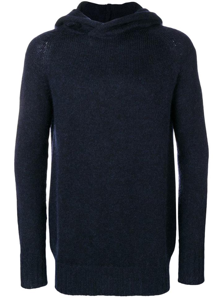 Ma'ry'ya Hooded Sweater - Blue