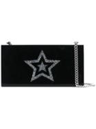 Stella Mccartney - Star Box Clutch - Women - Plastic - One Size, Black, Plastic