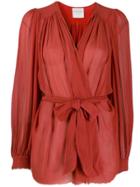 Forte Forte Chiffon Top - Orange
