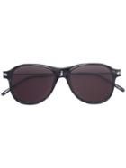Linda Farrow - Aviator Sunglasses - Men - Acetate - One Size, Black, Acetate