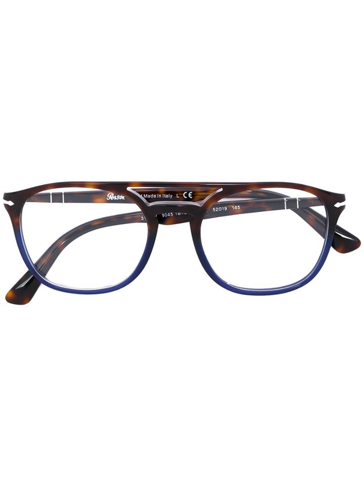 Persol Aviator Frame Glasses - Brown