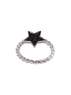 Alinka 'stasia' Single Star Diamond Ring - Metallic