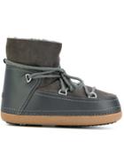 Inuiki Lace Up Snow Boots - Grey