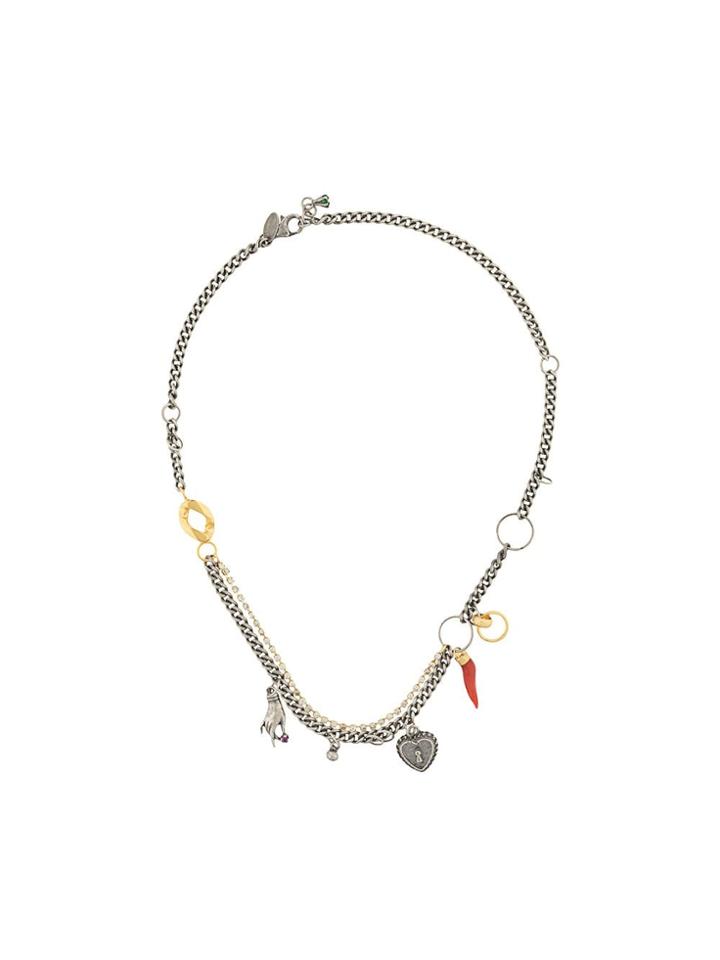 Iosselliani Puro Heart Necklace - Silver