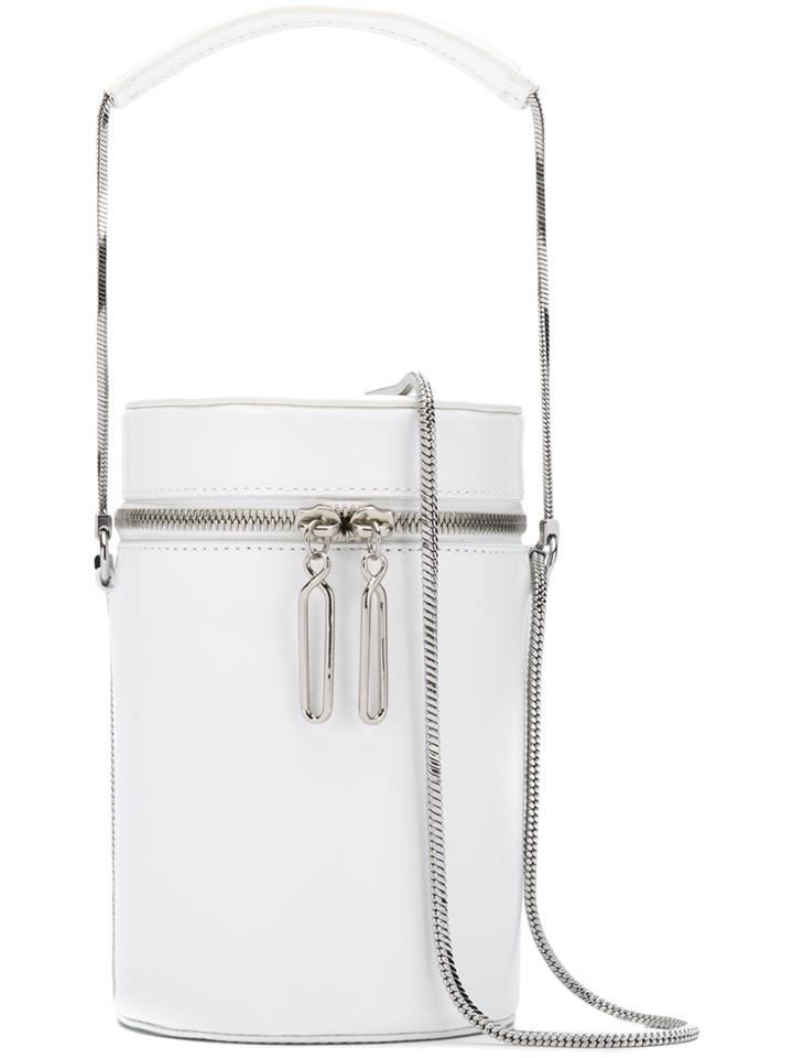 3.1 Phillip Lim Mini Soleil Barrel Bag - White