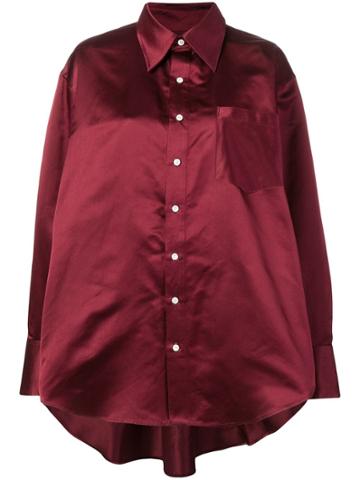 Matthew Adams Dolan Button Shirt - Red