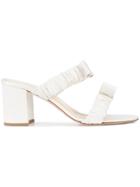 Chloe Gosselin Bow Front Sandals - White