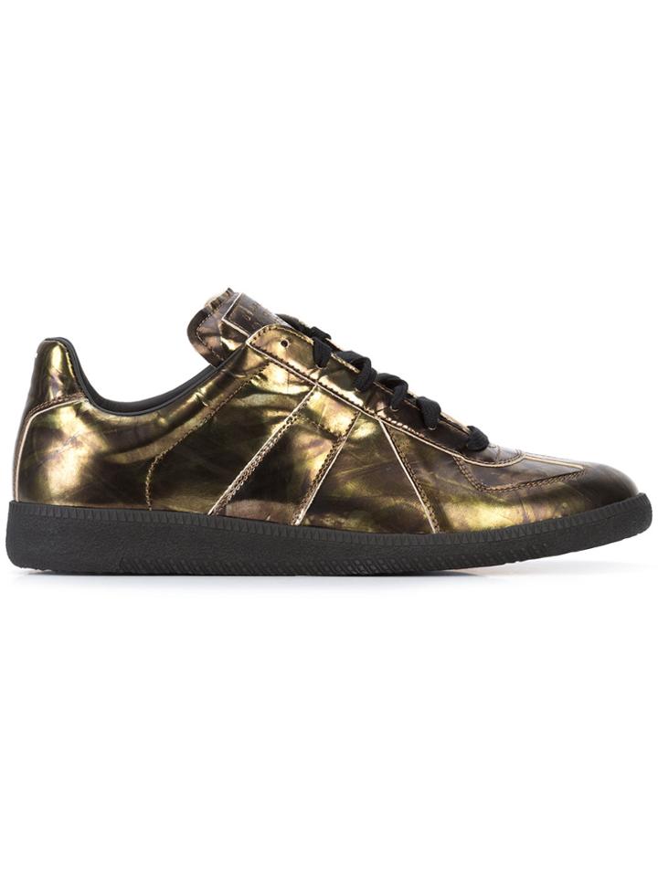 Maison Margiela Metallic Replica Sneakers - Green