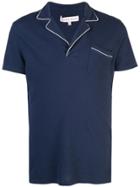 Orlebar Brown Donald Piped Polo Shirt - Blue