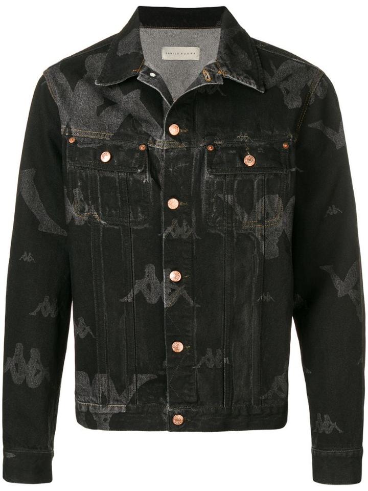 Paura X Kappa Denim Jacket - Black