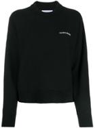 Calvin Klein Jeans Logo Print Sweater - Black