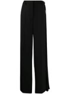 Prada Pleated Detail Trousers - Black