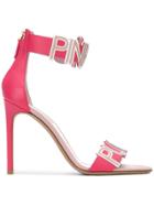 Valentino Valentino Garavani Pink Is Punk Sandals - Pink & Purple