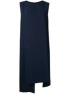 Enföld - Asymmetric Hem Dress - Women - Polyester - 38, Black, Polyester