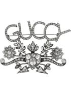 Gucci Guccy Crystal Brooch - Unavailable
