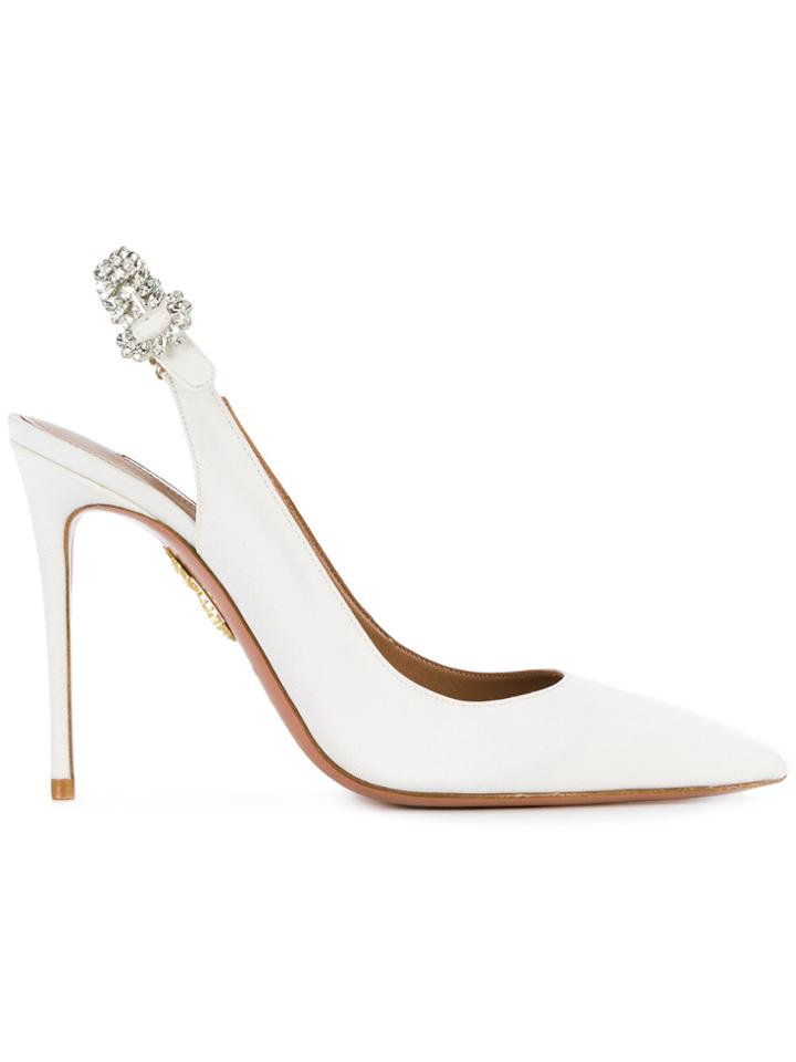 Aquazzura Portrait Of A Lady Pumps - White
