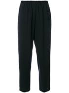 Forte Forte Elasticated Waist Trousers - Blue