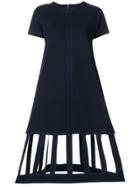 Maison Margiela Cut-out Jersey Dress - Blue