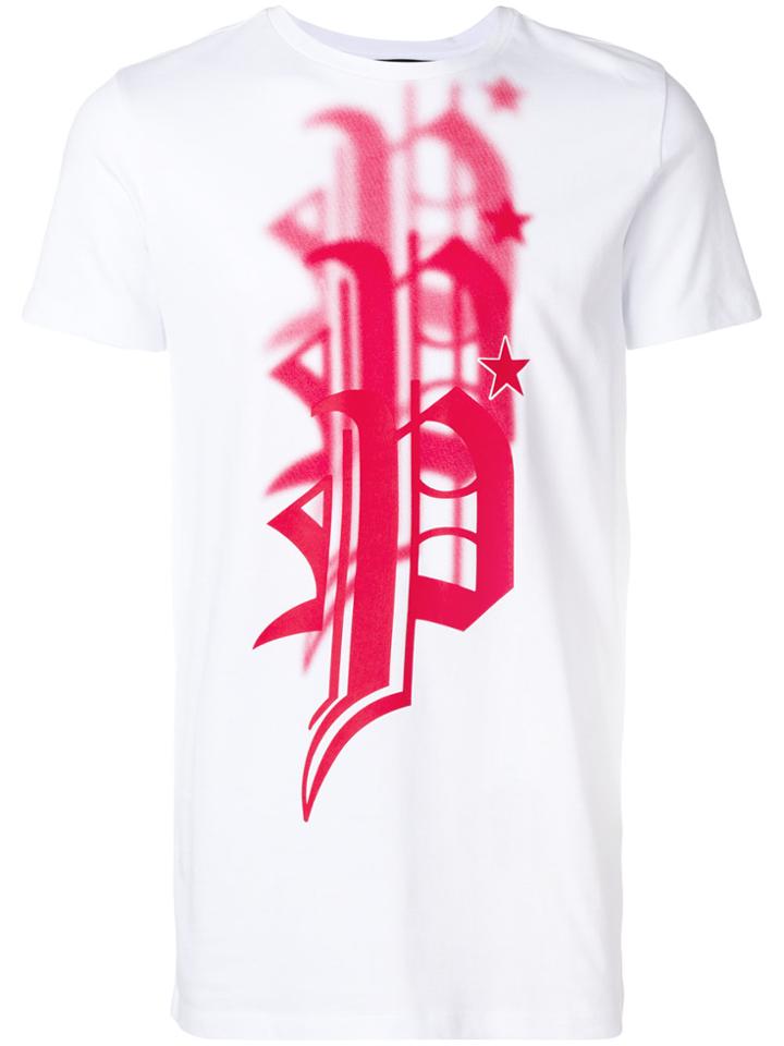 Philipp Plein Sprayed T-shirt - White