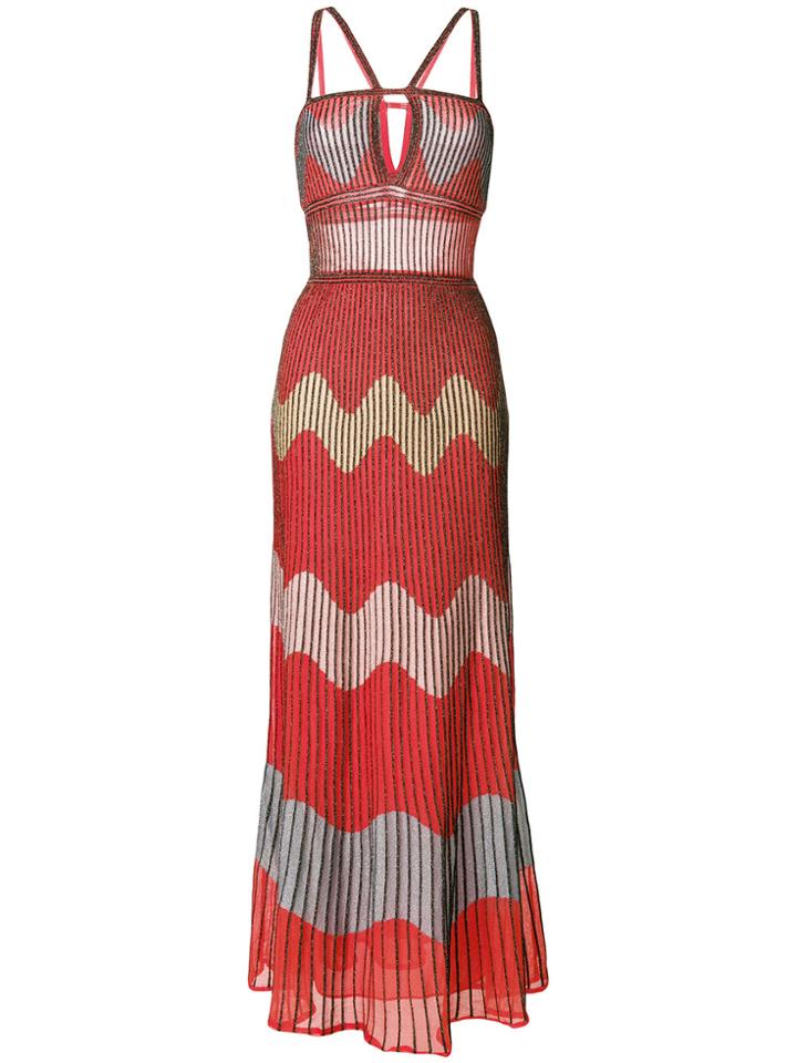 M Missoni Embroidered Maxi Dress