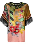 Etro Mixed Floral Knit Top - Multicolour