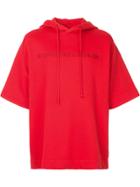 Juun.j Hooded T-shirt - Red