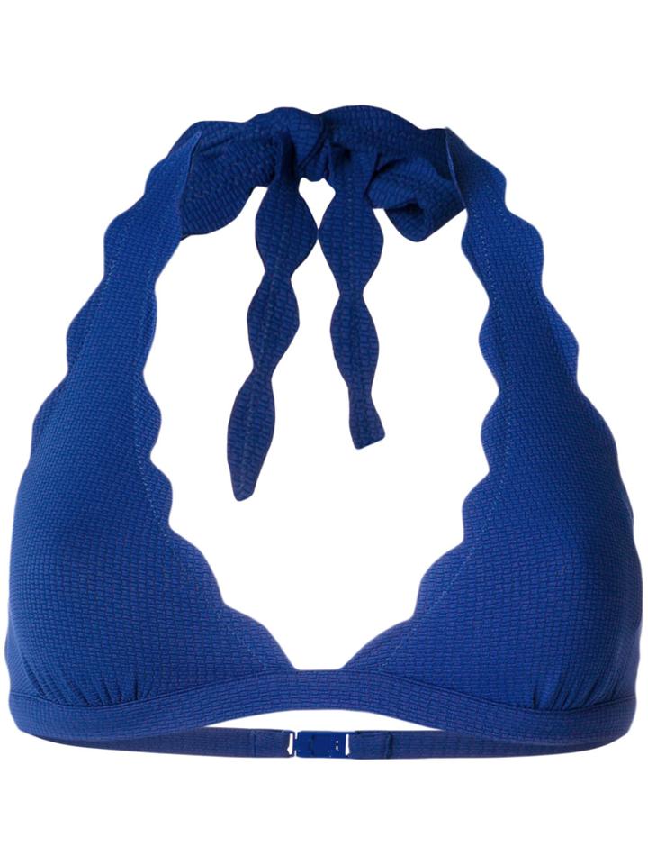Marysia Spring Bikini Top - Blue