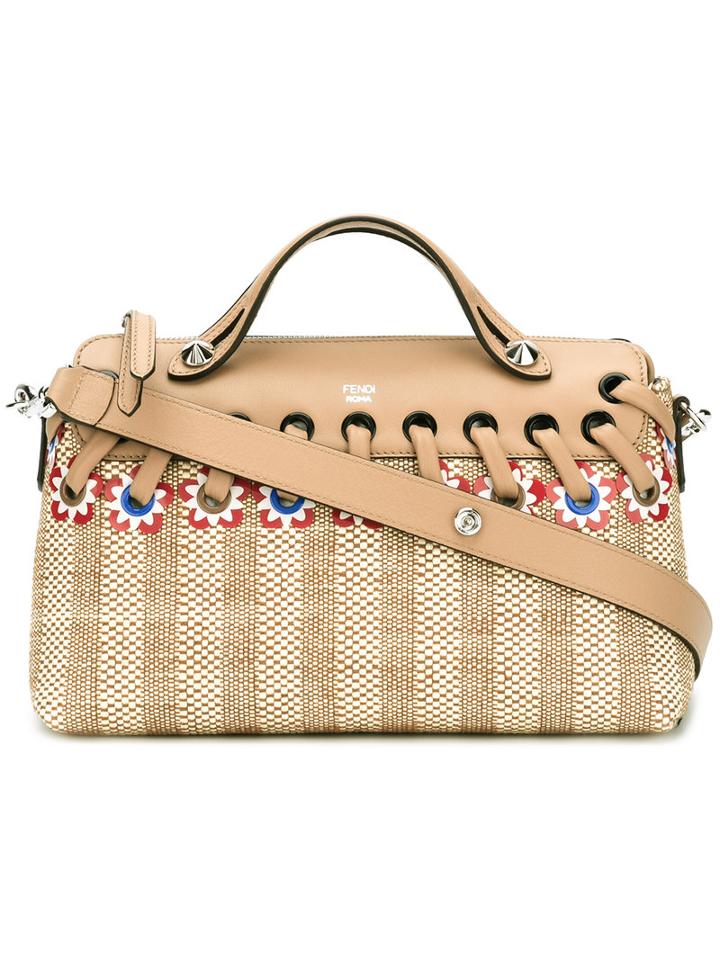 Fendi By The Way Paillet Bag, Women's, Nude/neutrals, Leather