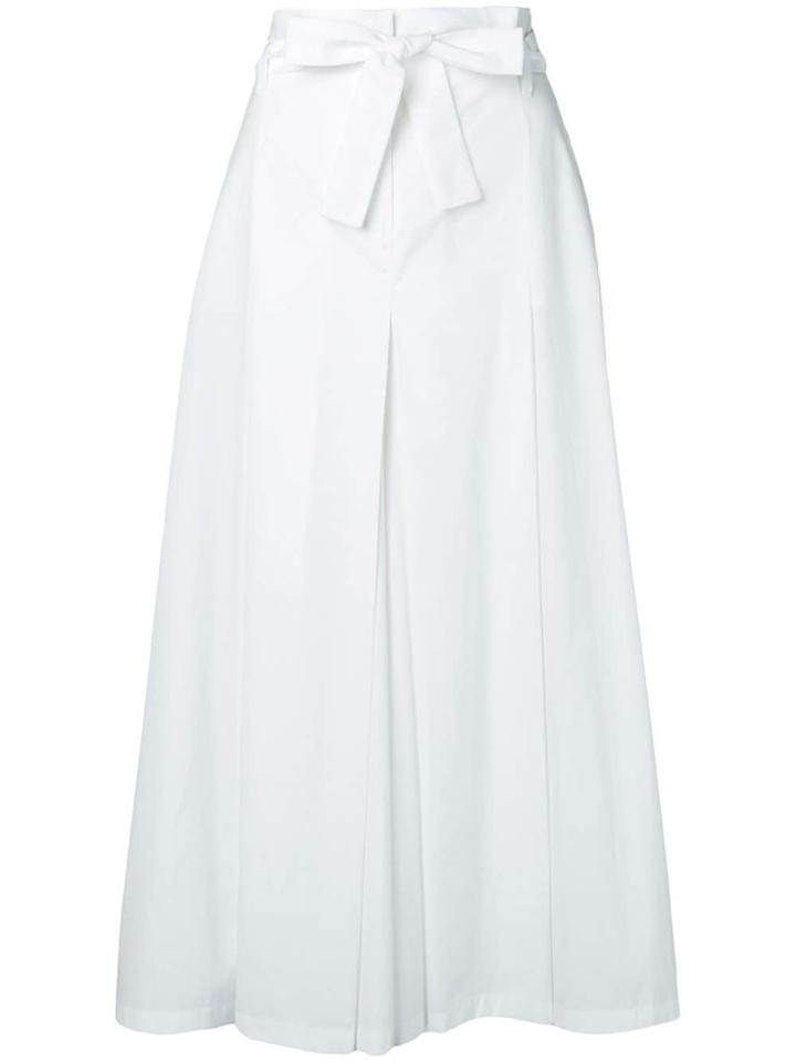Max Mara Studio Nocino Culottes - White