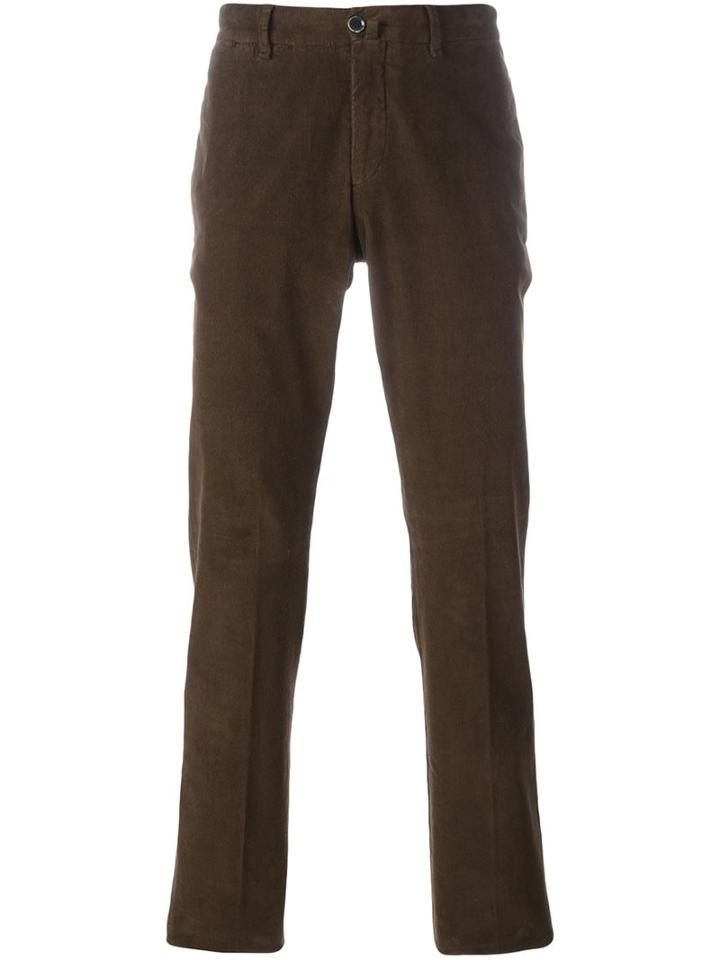 Lardini 'paris' Chinos, Men's, Size: 48, Brown, Cotton/spandex/elastane/polyester