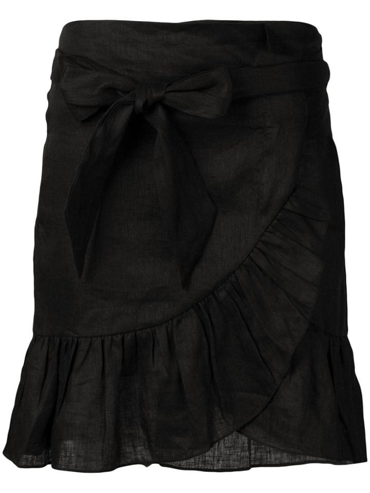 Isabel Marant Étoile Tempster Wrap-effect Skirt - Black
