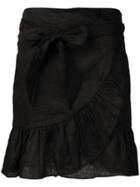 Isabel Marant Étoile Tempster Wrap-effect Skirt - Black