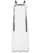 Philosophy Di Lorenzo Serafini Ruffle Dress With Pearl Embellished