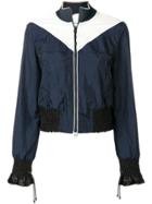 3.1 Phillip Lim Color Blocked Bomber Jacket - Blue