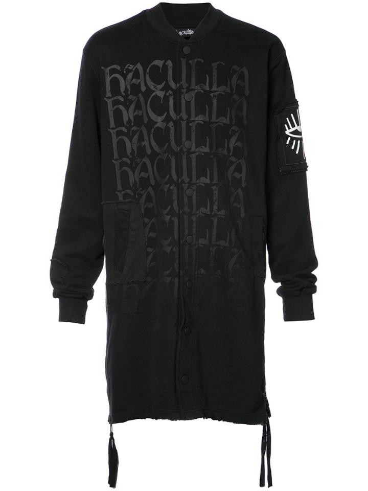 Haculla Shocked 2 Death Long Bomber - Black