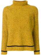Alyki Turtleneck Jumper - Yellow & Orange