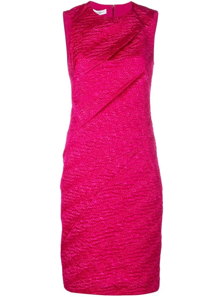 Narciso Rodriguez Sleeveless Fitted Dress - Pink