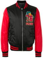 Philipp Plein - 'plein Warriors' Bomber Jacket - Men - Nylon/polyamide/polyester - M, Black, Nylon/polyamide/polyester