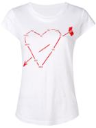 Zadig & Voltaire Heart Constellation Print T-shirt - White