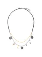 Iosselliani Silver Heritage Pearl Necklace - Metallic